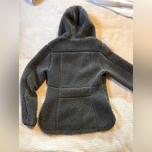 L.L. Bean women's mountain pile fleece alloy gray